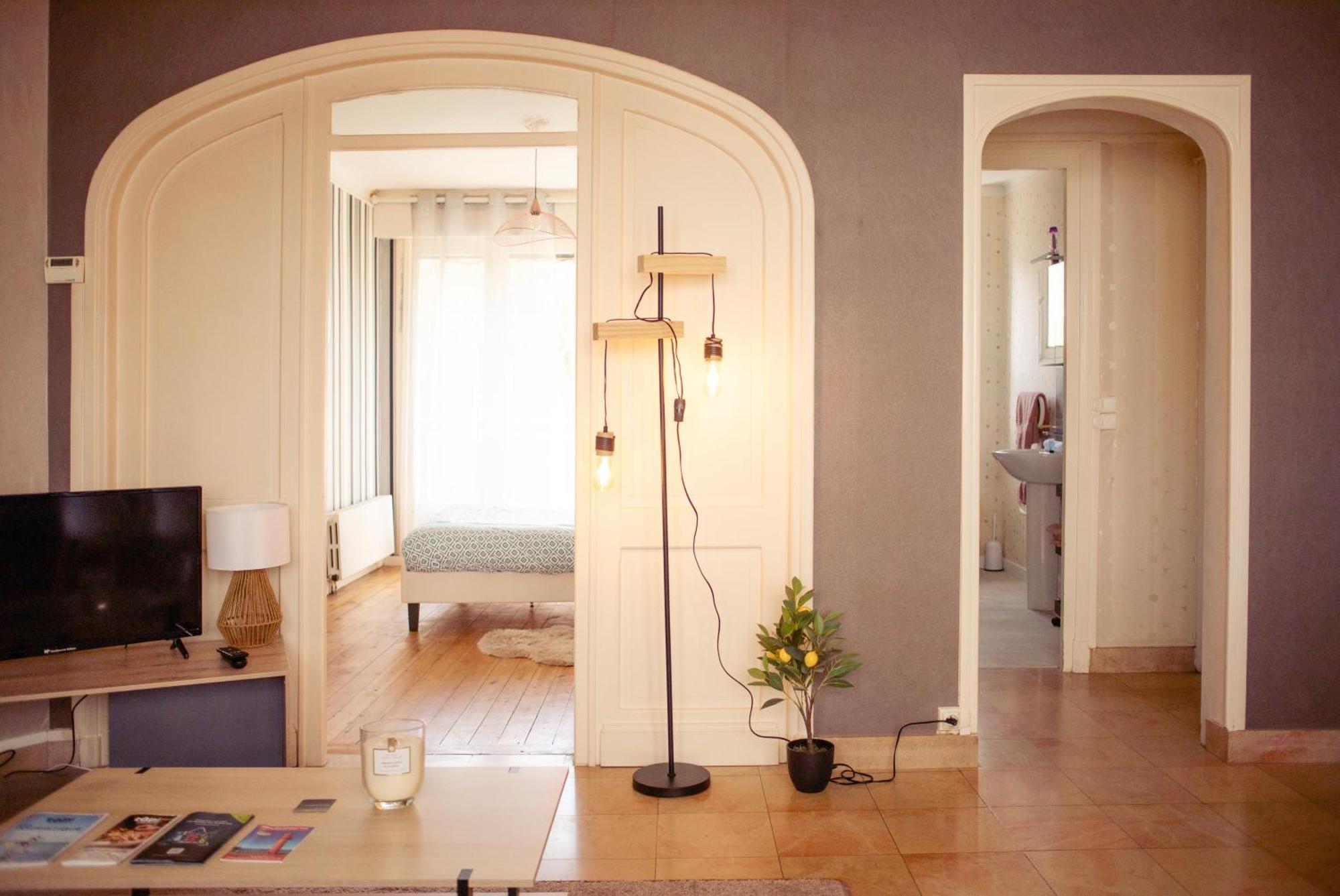 Spa , Jardin 250M2 Et Appartement Cosy De 60 M2 Au Centre Boulogne-sur-Mer Exterior photo